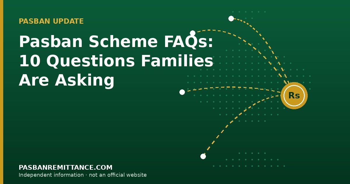 Pasban Scheme FAQs: 10 Questions Families Are Asking — illustration